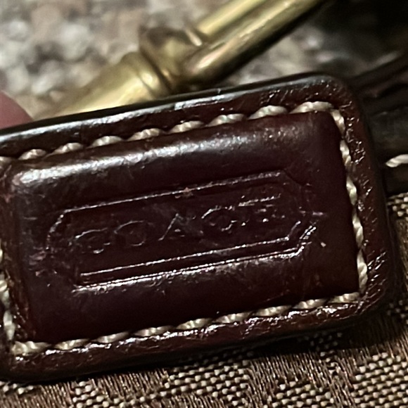 Coach Crossbody Legacy Swingback Signature Brown - Picture 6 of 11